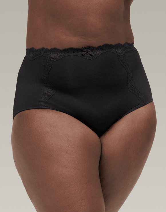 Photo of model in Cacique high waist panties