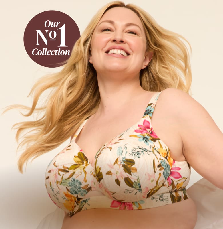 model photo of new Cacique intimates