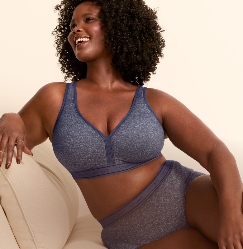 model photo of new Cacique intimates