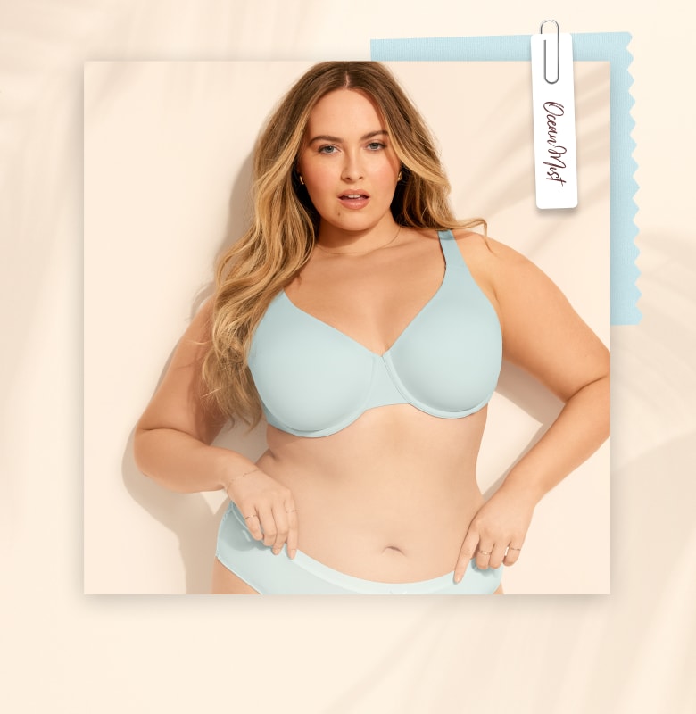 model photo of new Cacique intimates