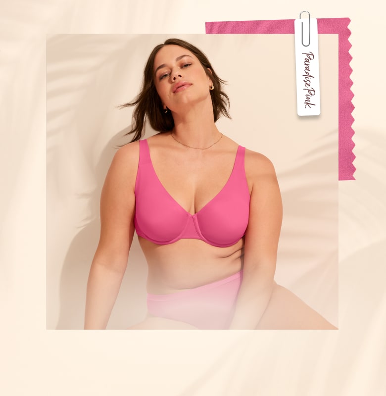 model photo of new Cacique intimates