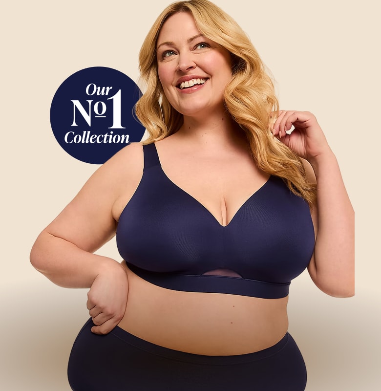 model photo of new Cacique intimates