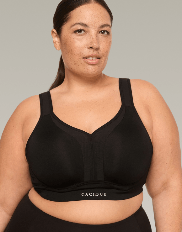 Photo of model in LIVI Active sports bra