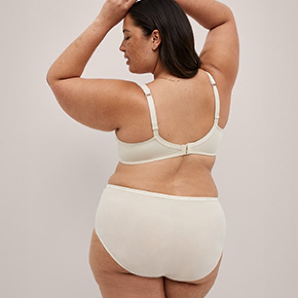 Photo of model in Cacique hipster panties
