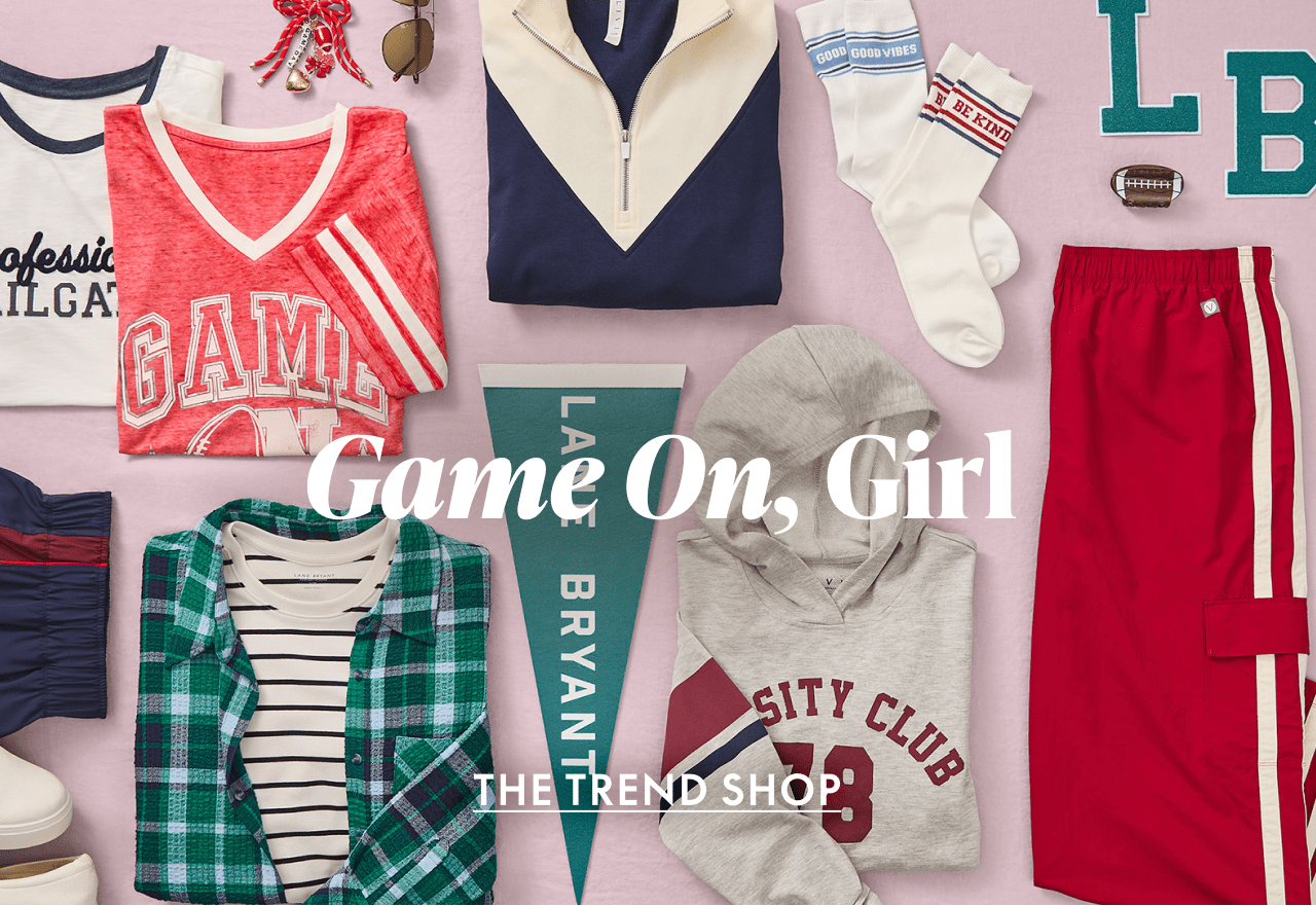 game on, girl, shop the trend shop