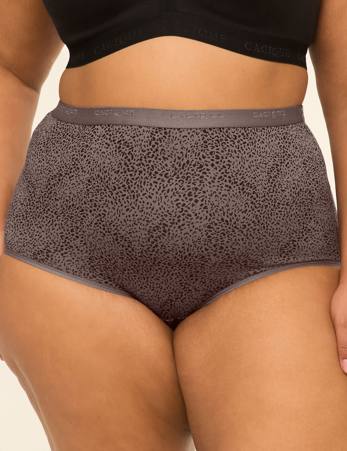 Cotton High-Waist Brief Panty