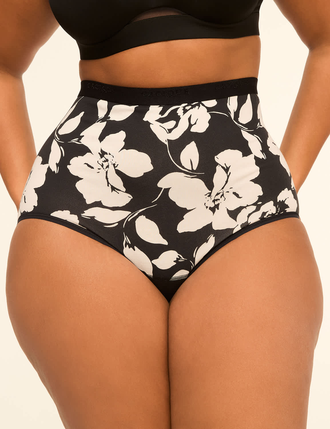 Cotton High-Waist Brief Panty