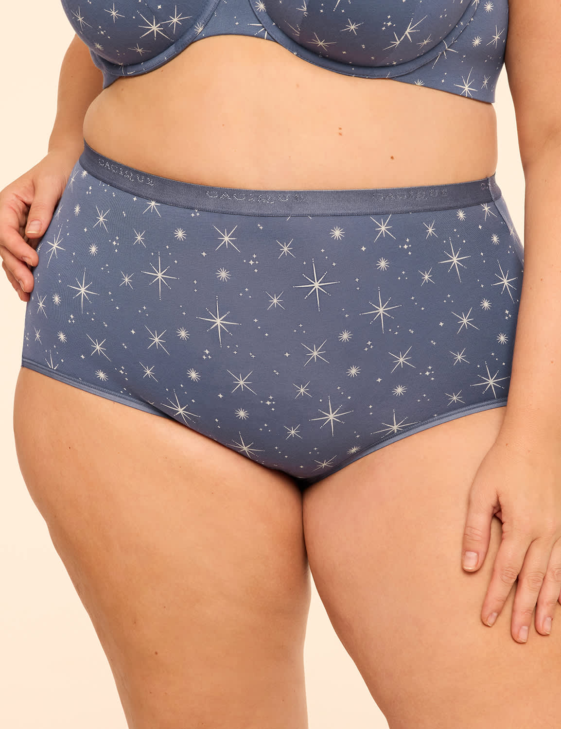 Cotton High-Waist Brief Panty