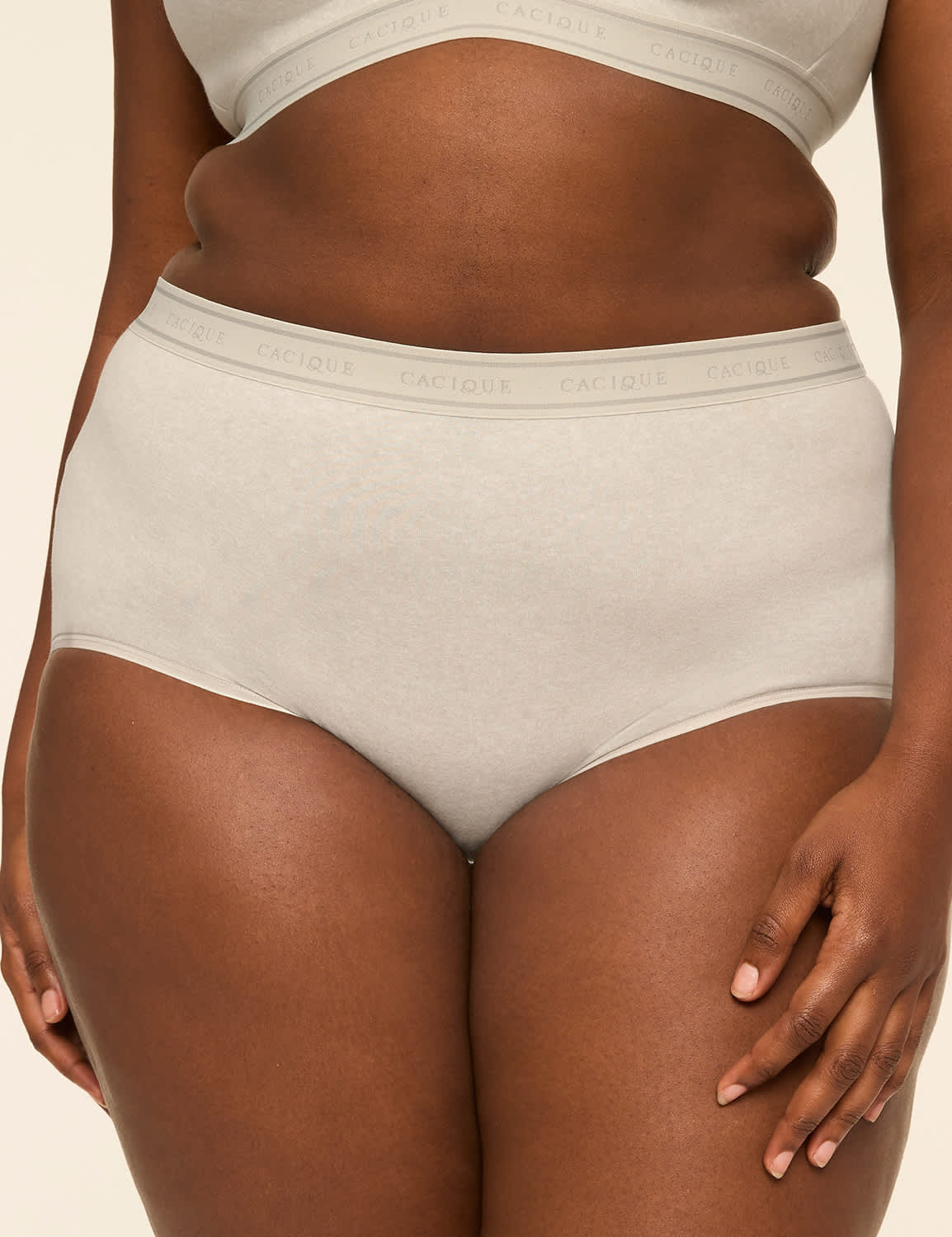 Cotton Full Brief Panty With Wide Waistband