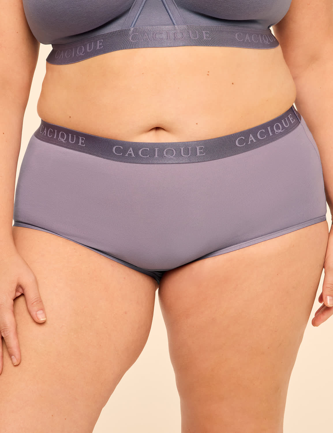 Cotton Full Brief Panty With Wide Waistband