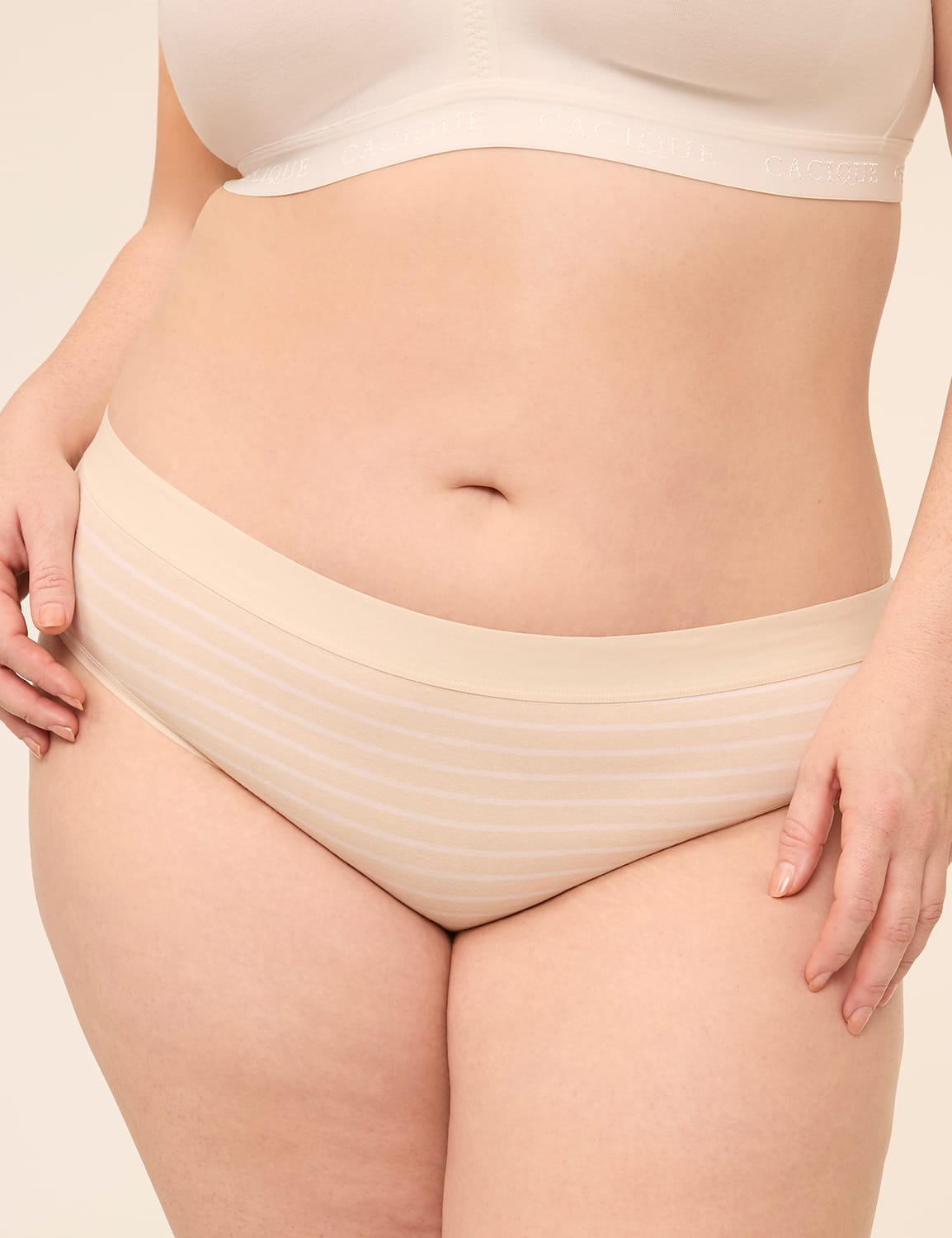Cotton Hipster Panty With Wide Waistband