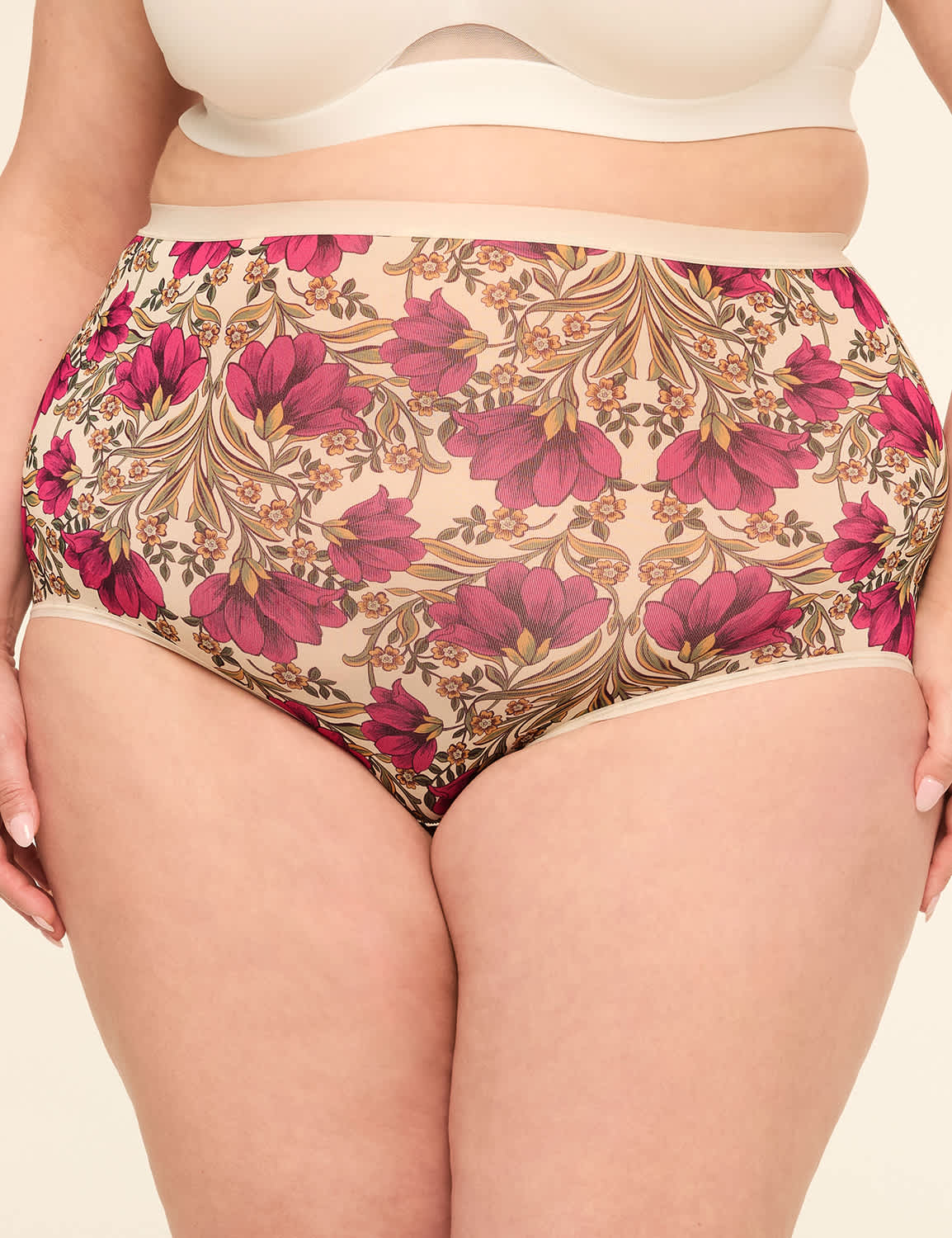 No-Show High-Waist Brief Panty