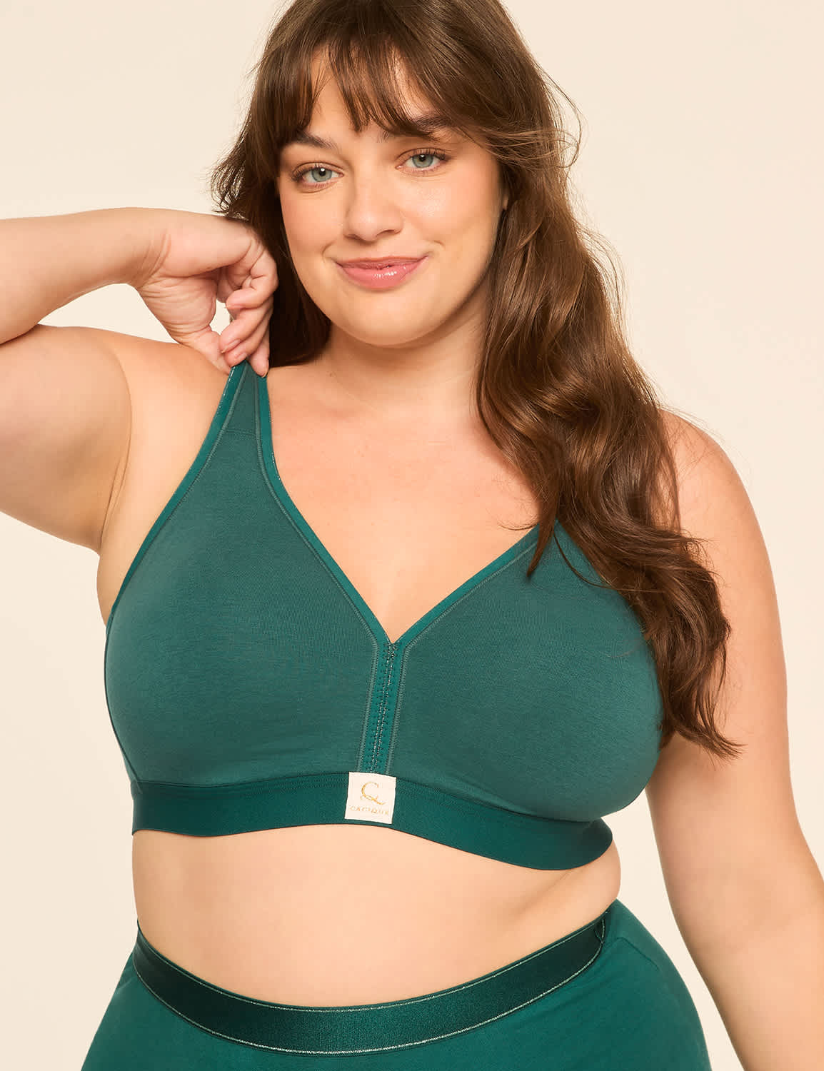 Cotton Lightly Lined No-Wire Bra