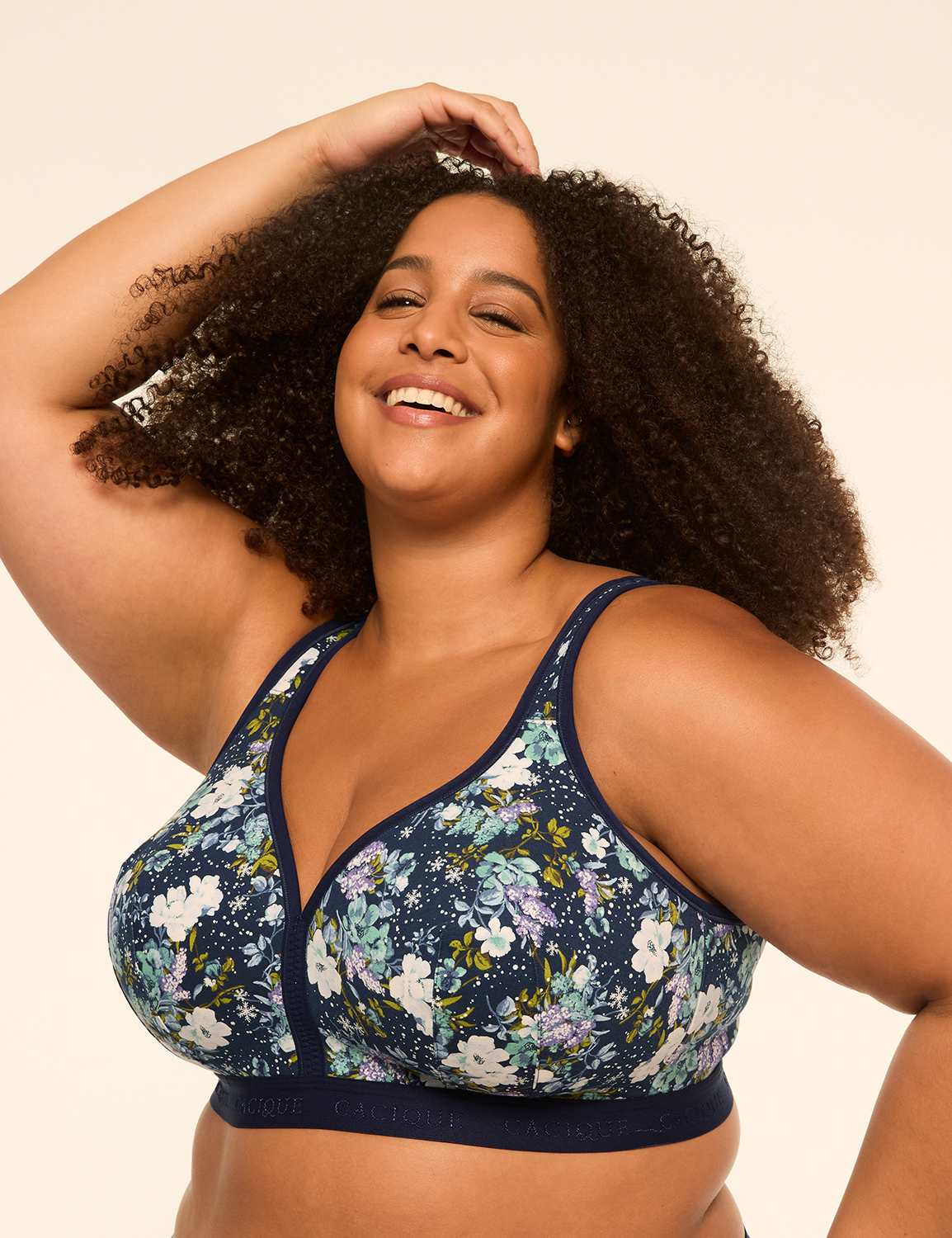 Cotton Lightly Lined No-Wire Bra