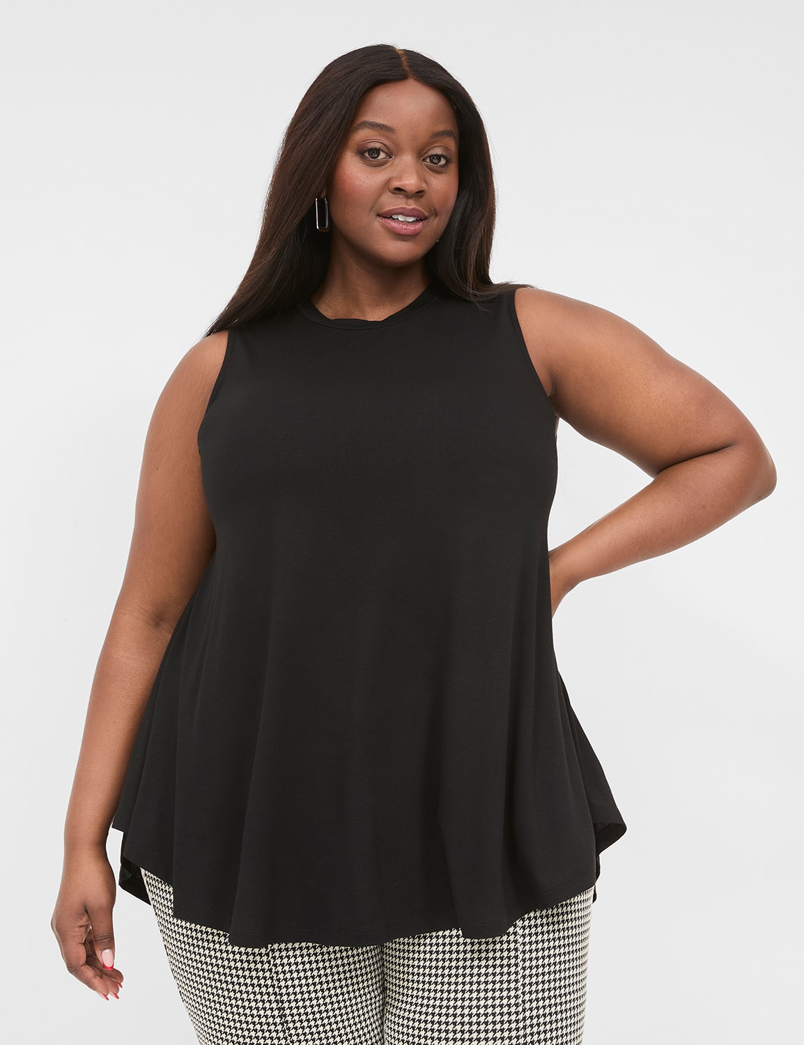 Max Swing High-Neck Tunic Tank