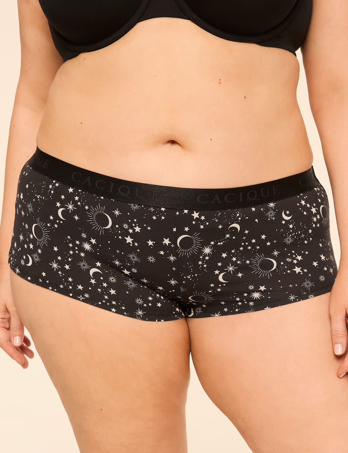 Cotton High-Waist Brief Panty With Wide Waistband