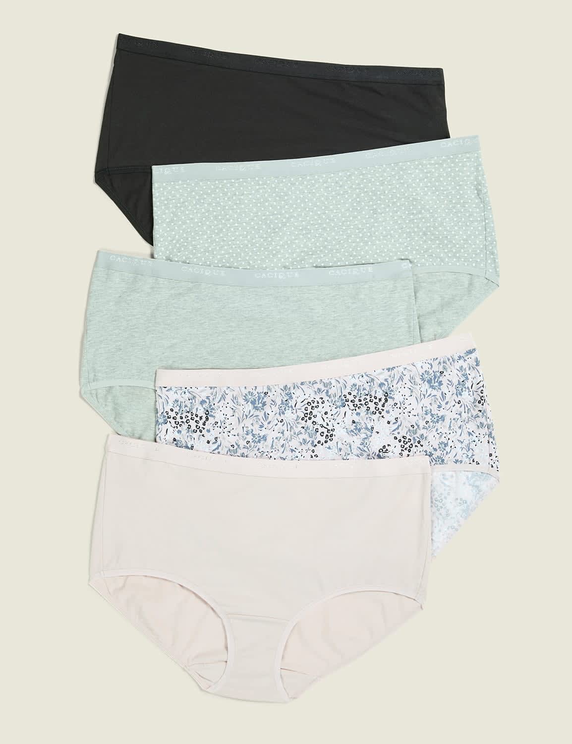 Cotton Full Brief Panty - 5 Pack