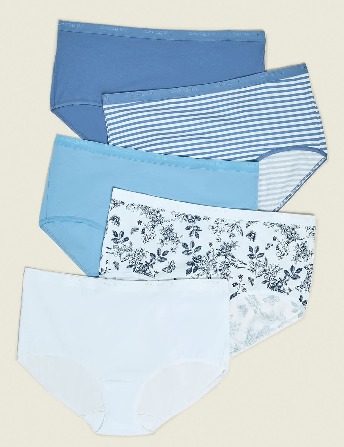 Cotton Full Brief Panty - 5 Pack
