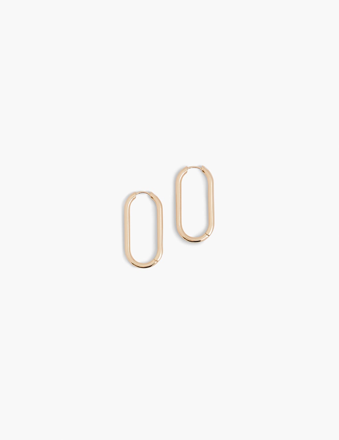 Demi-Fine J-Hoop Earrings