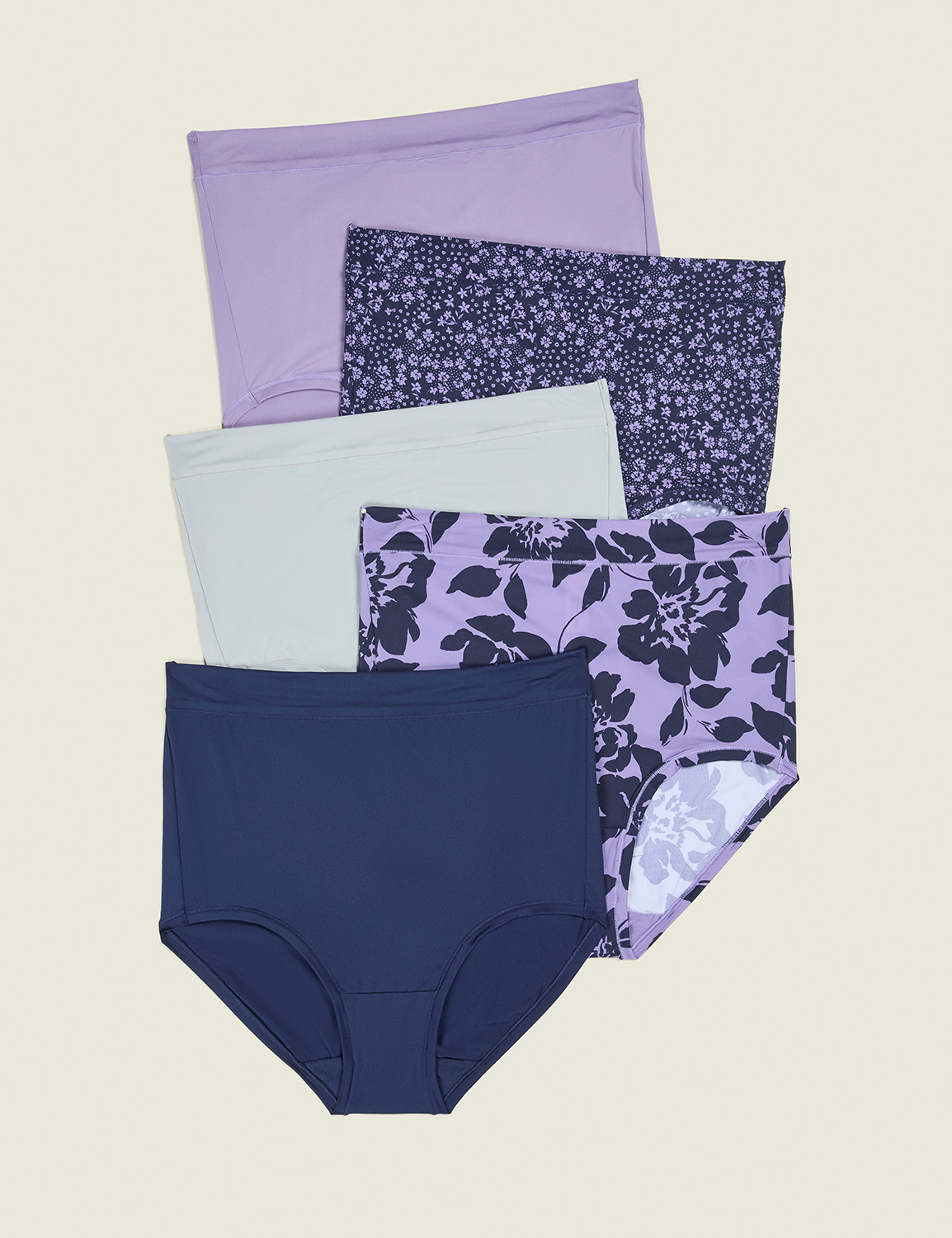 Comfort Bliss High-Waist Brief Panty - 5-Pack