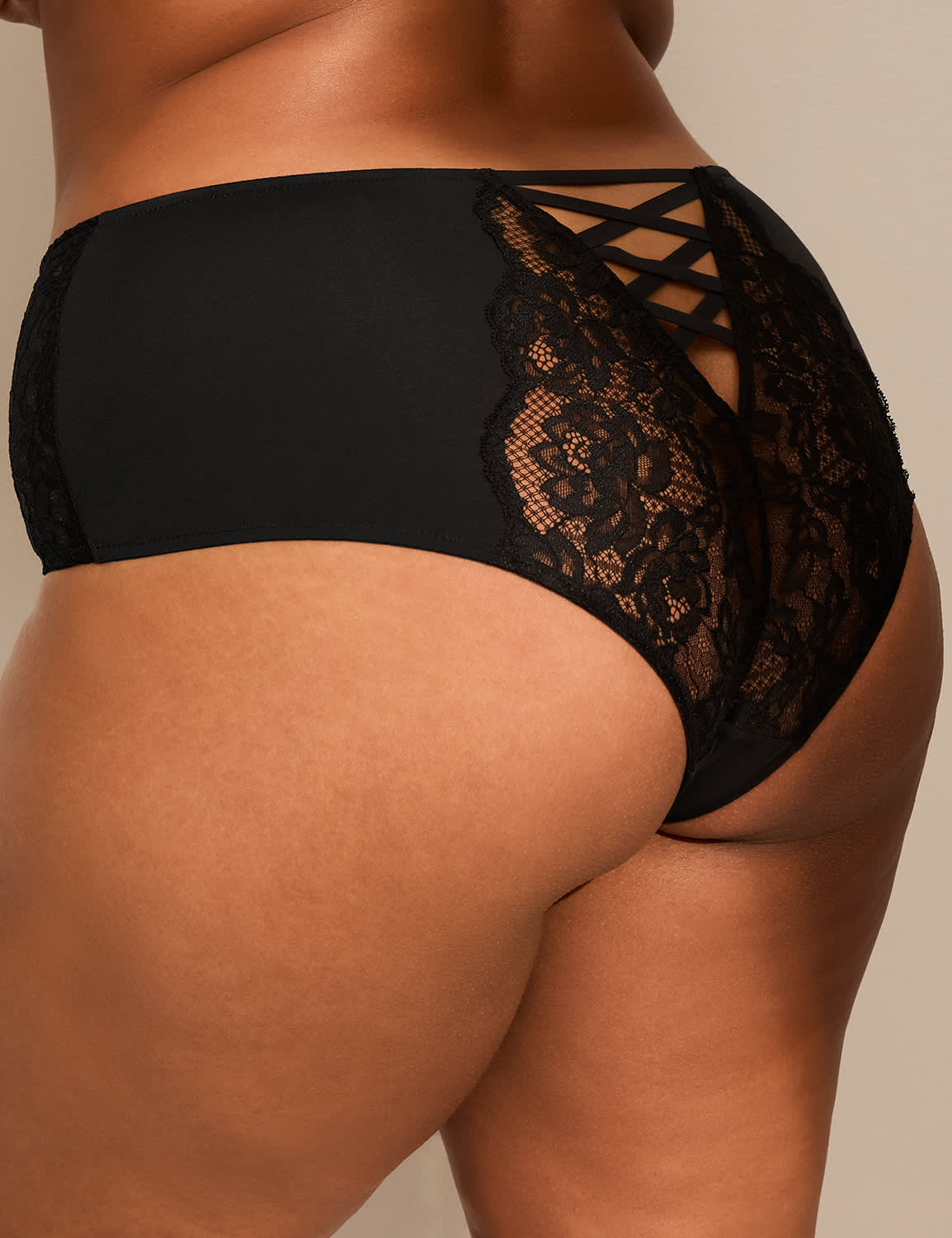 Lace-Trim Cheeky Panty
