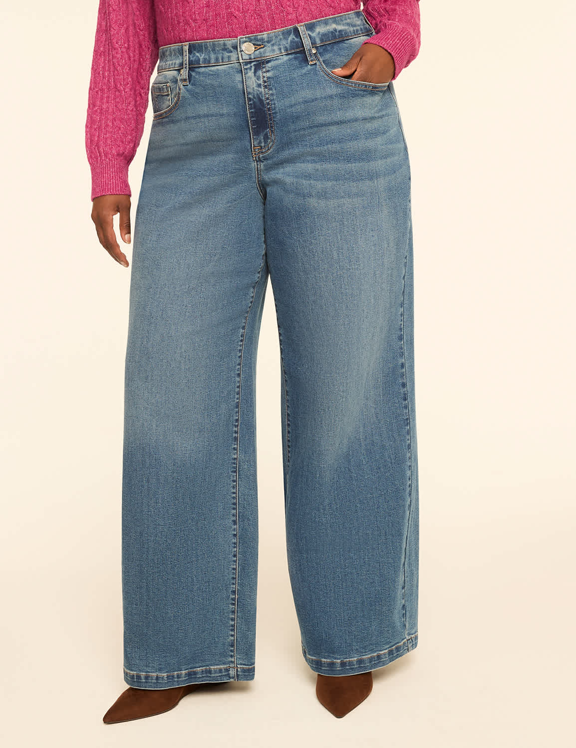 Genius Wide Leg Jean