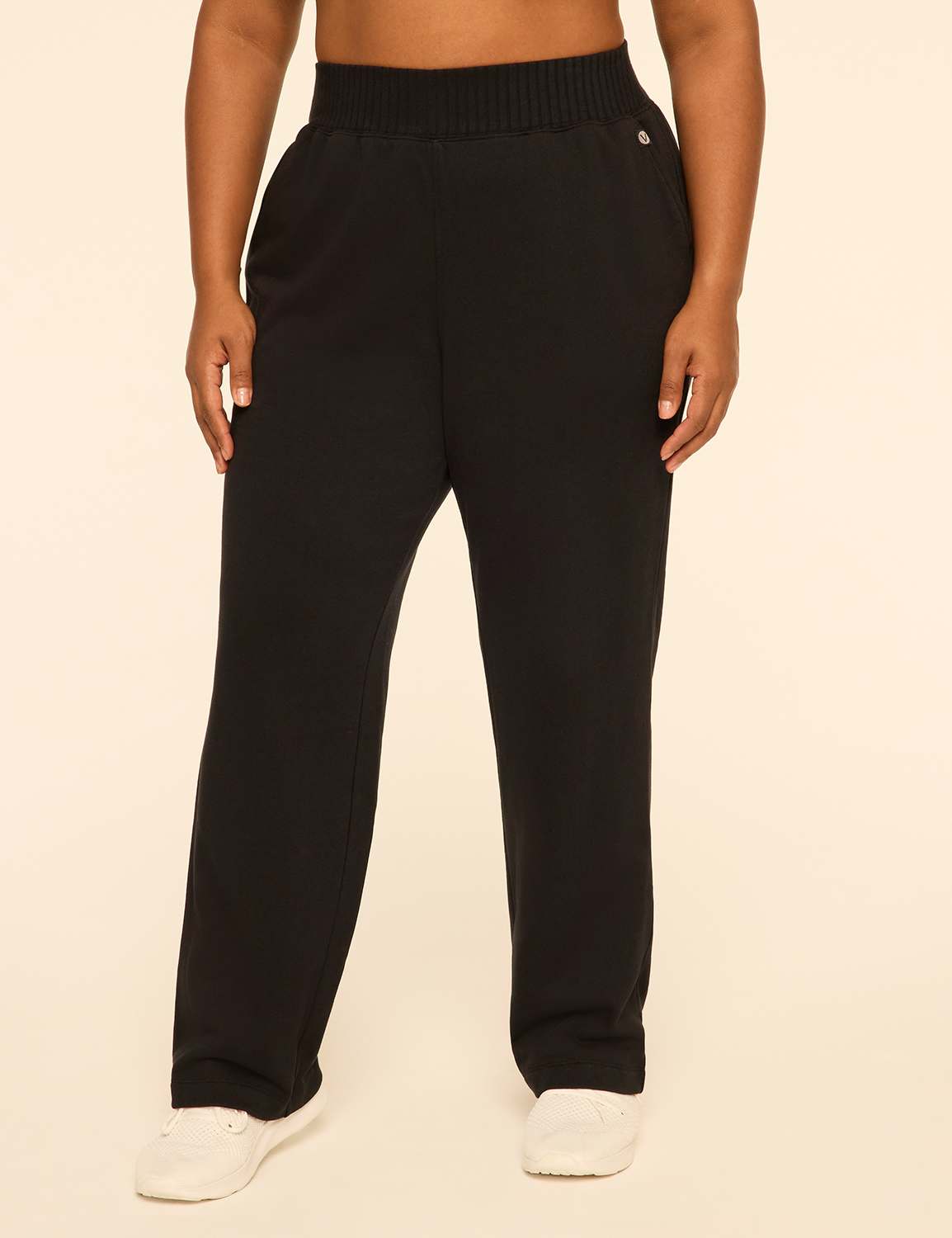 LIVI Fleece Rib-Mix Straight Pant