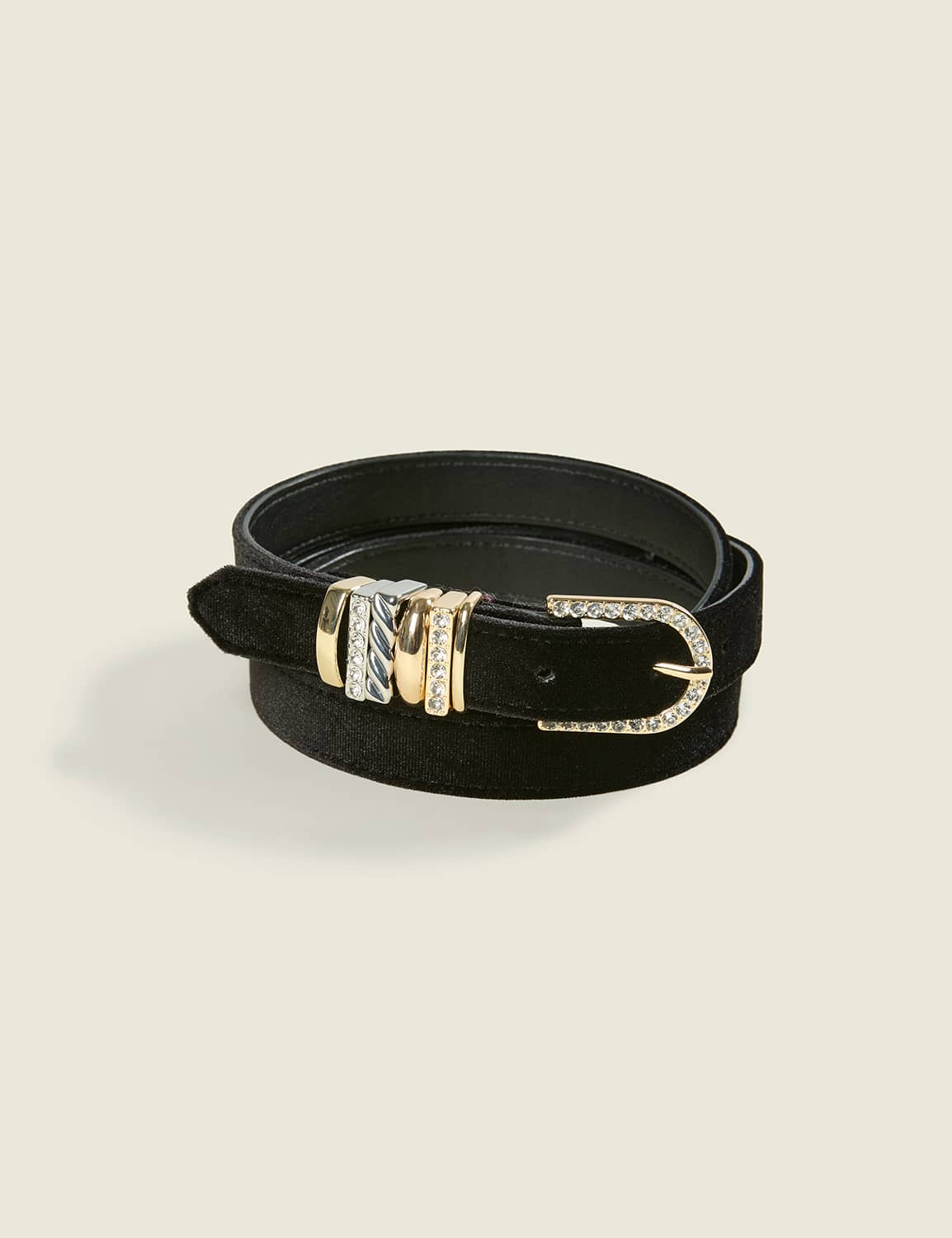 Mixed Metal Multi-Keeper Belt