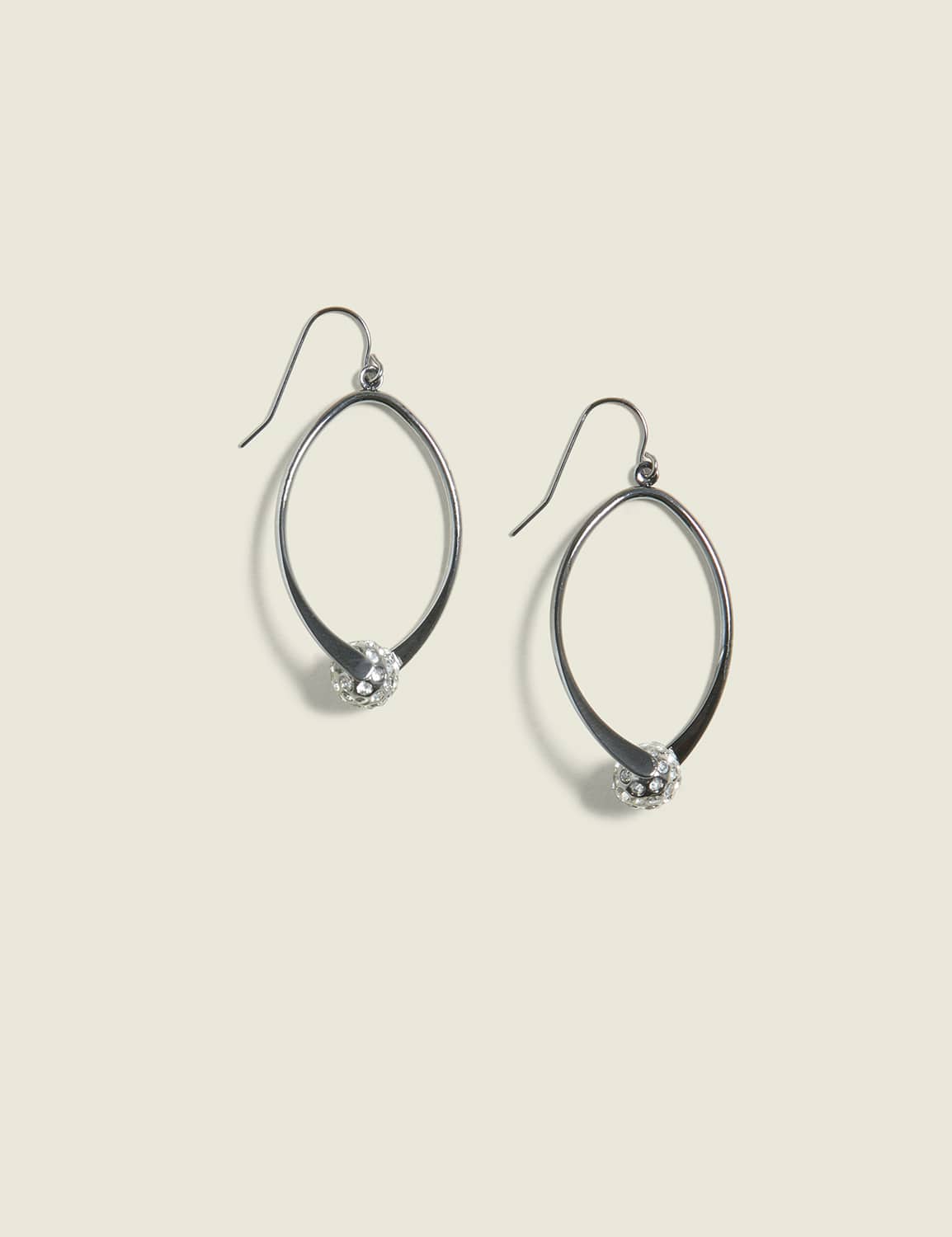 Twisted Fireball Drop Earrings