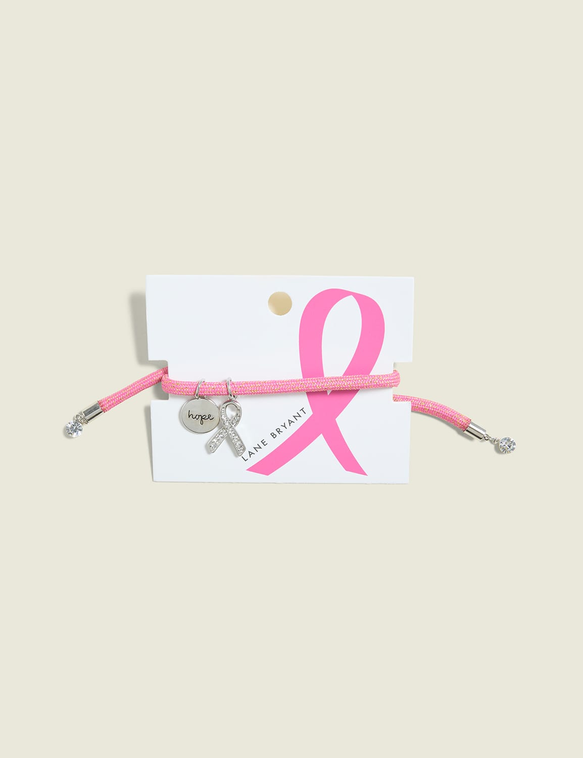 BCRF Pull Tie Bracelet