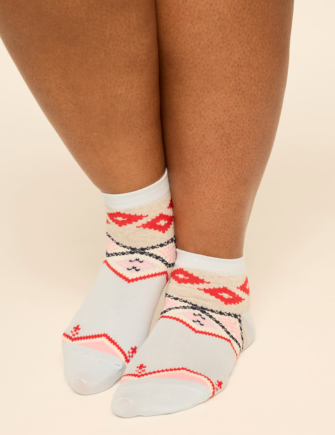 Ankle Socks - Fair Isle