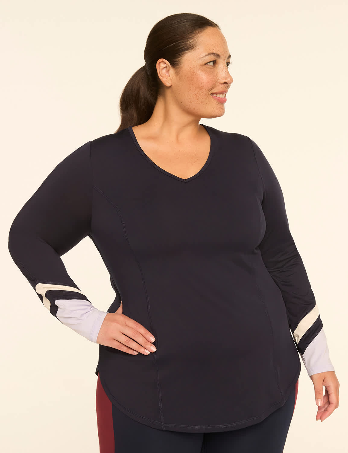 LIVI Go-Getter Wicking Colorblock Tee