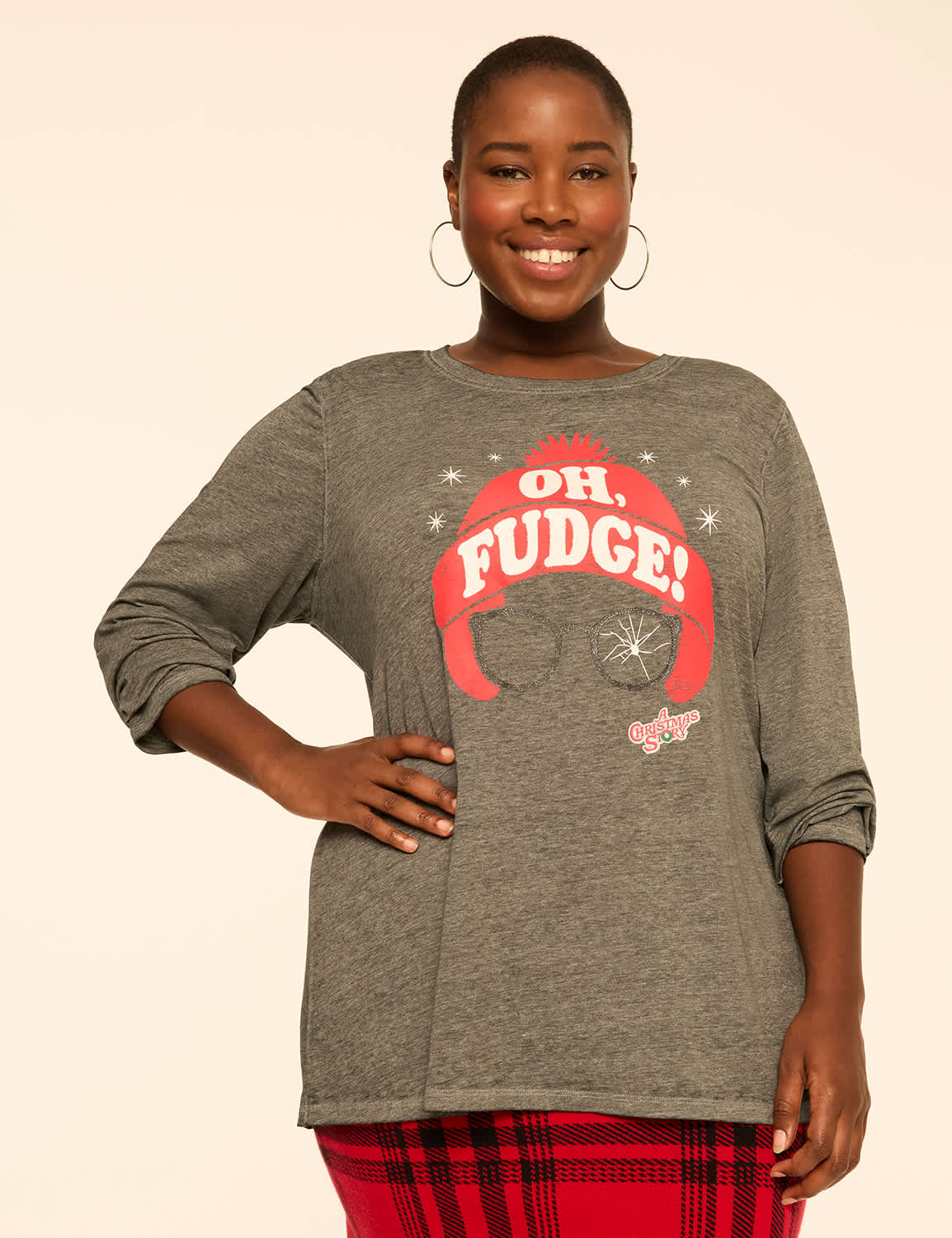 Glitter & Rhinestone Oh Fudge Graphic Tee