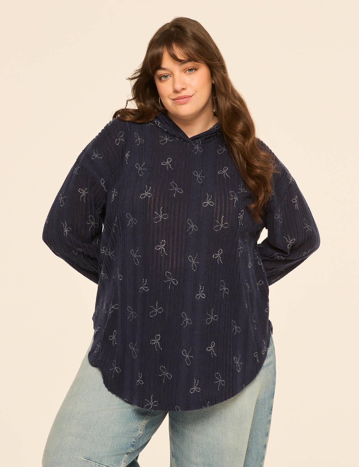 Ribbed Soft Spun Hoodie