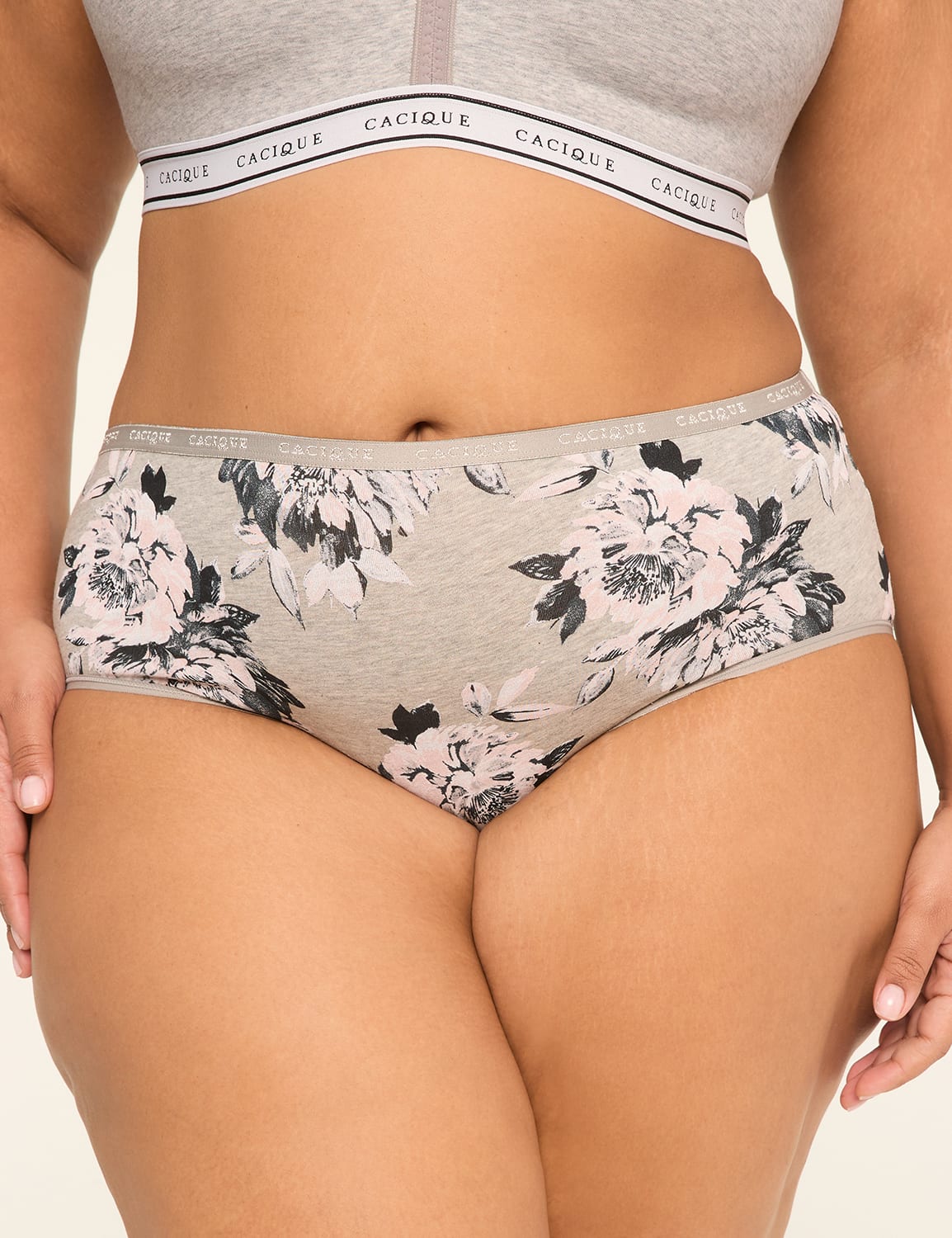 Cotton High-Leg Brief Panty