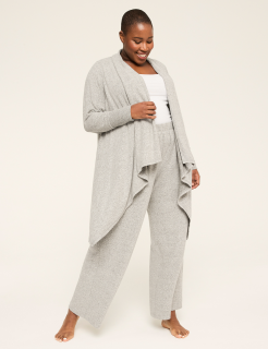 Brushed Hacci Sharkbite Cardigan