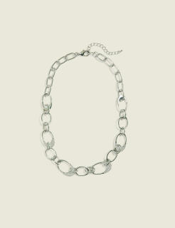 Pop Tab Pave Multi-Row Necklace