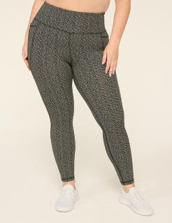 LIVI High-Rise Jacquard Knit 7/8 Legging