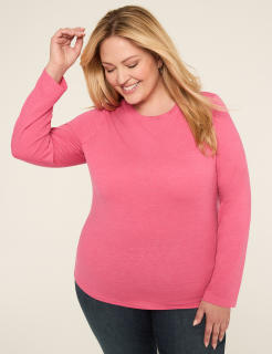 Sparkle Long-Sleeve Layering Tee