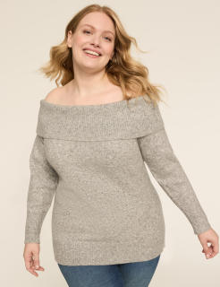 Off-The-Shoulder Sweater