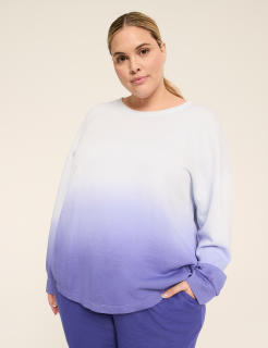 LIVI French Terry Ombre Crew-Neck Sweatshirt