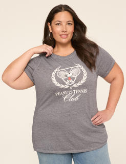 Snoopy Tennis Club Graphic Tee
