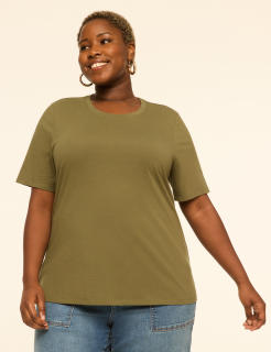 Perfect Sleeve Crew-Neck Tee