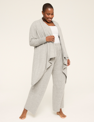 Brushed Hacci Sharkbite Cardigan