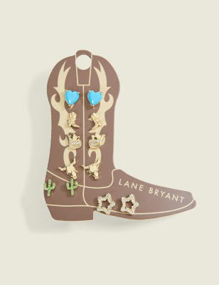 Cowboy Boot Earrings 6-Pack