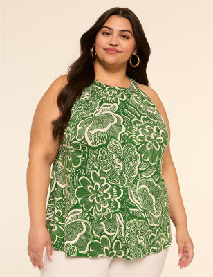 Sleeveless Halter Top