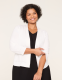 3/4-Sleeve Open-Front Shrug - thumbnail 4