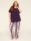 Comfy Cotton Tee & Pant PJ Set - thumbnail 10