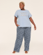 Comfy Cotton Tee & Pant PJ Set - thumbnail 5