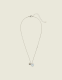 Pearlized Heart Necklace - thumbnail 1